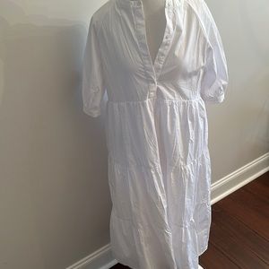 NWT Large White Dress Maxi